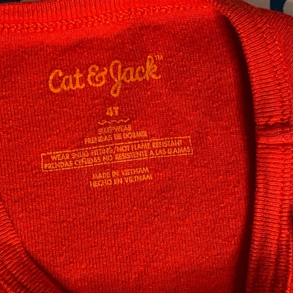 Girls size 4T holiday unicorn BELIEVE pajamas set Cat & Jack - Picture 6 of 7